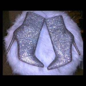 Steve Madden Winona Rhinestone Mid calf boots